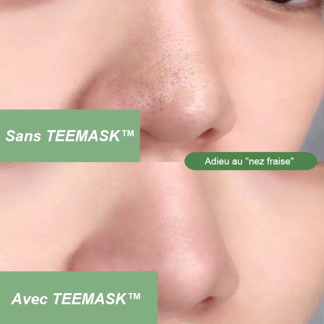 TEEMASK™ : Masque nettoyant au thé vert