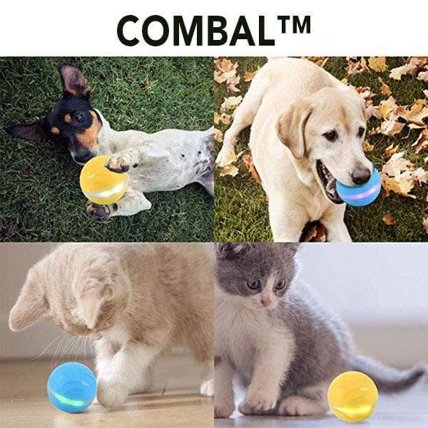 Gadgets d'Eve animaux de compagnie COMBAL™: Balle Intelligente Anti-ennui pour animaux de compagnie
