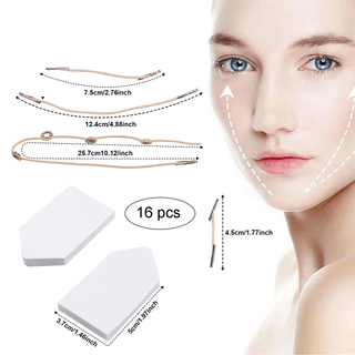 Gadgets d'Eve LIFTAP™ : Autocollants pour Lifting du Visage - 16 pièces